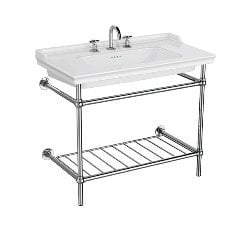 Vitra Valarte Metal Ayalklı Etajerli Lavabo 100 cm 7803B003-6176